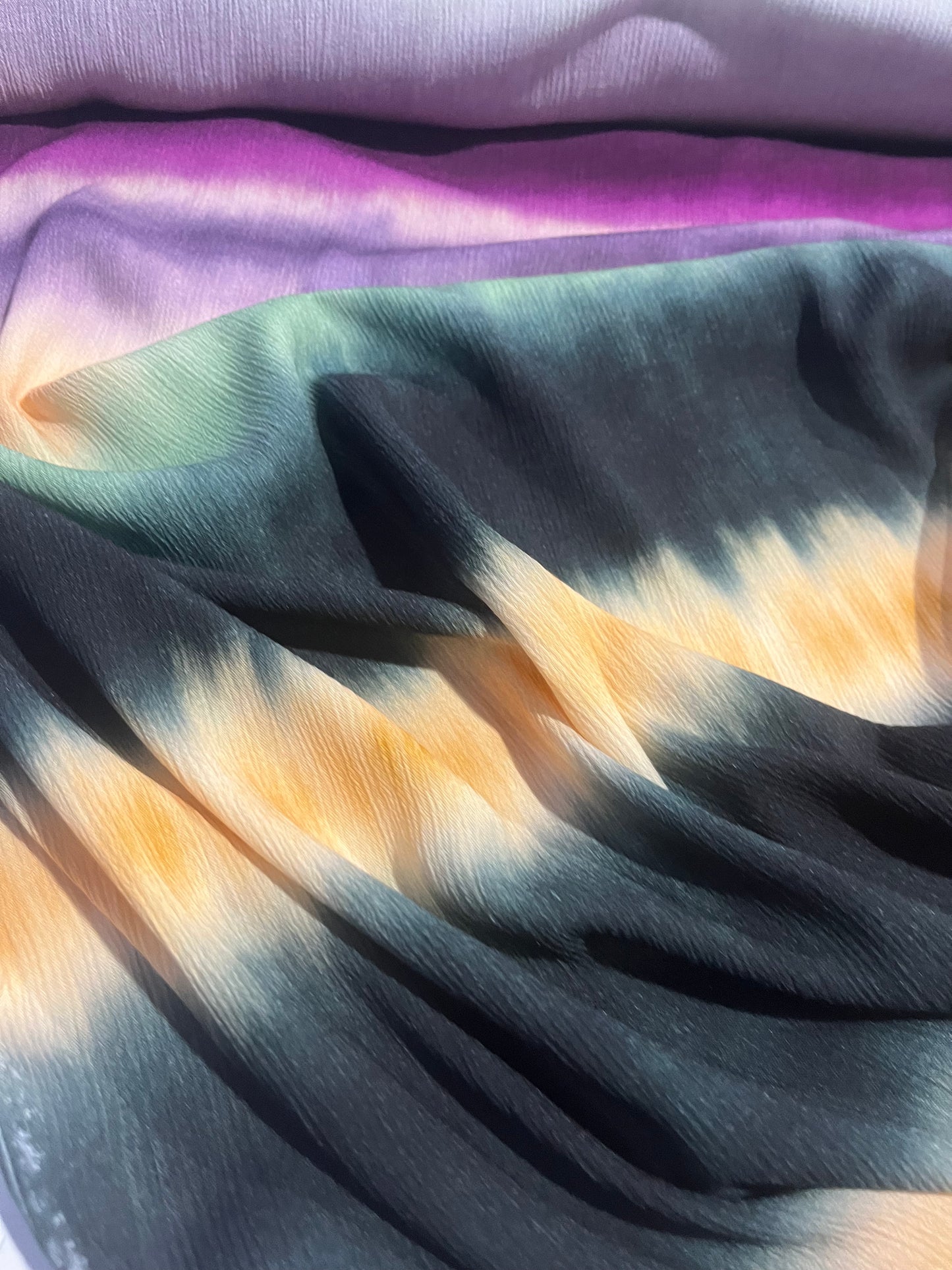 HYACINTHE 024 viscose crepon tie-dye