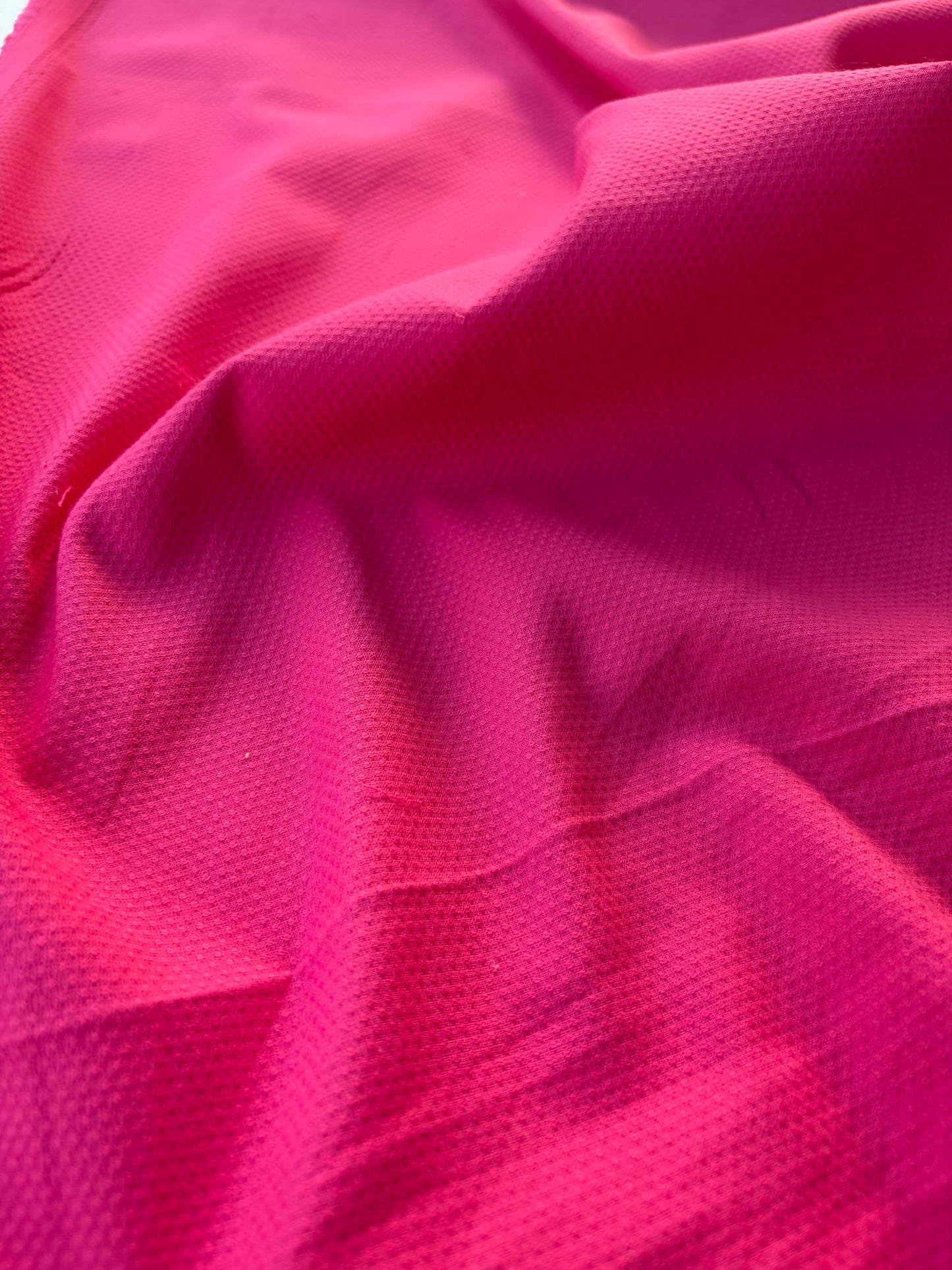 MARGE 042 cotton stretch piqué fuchsia