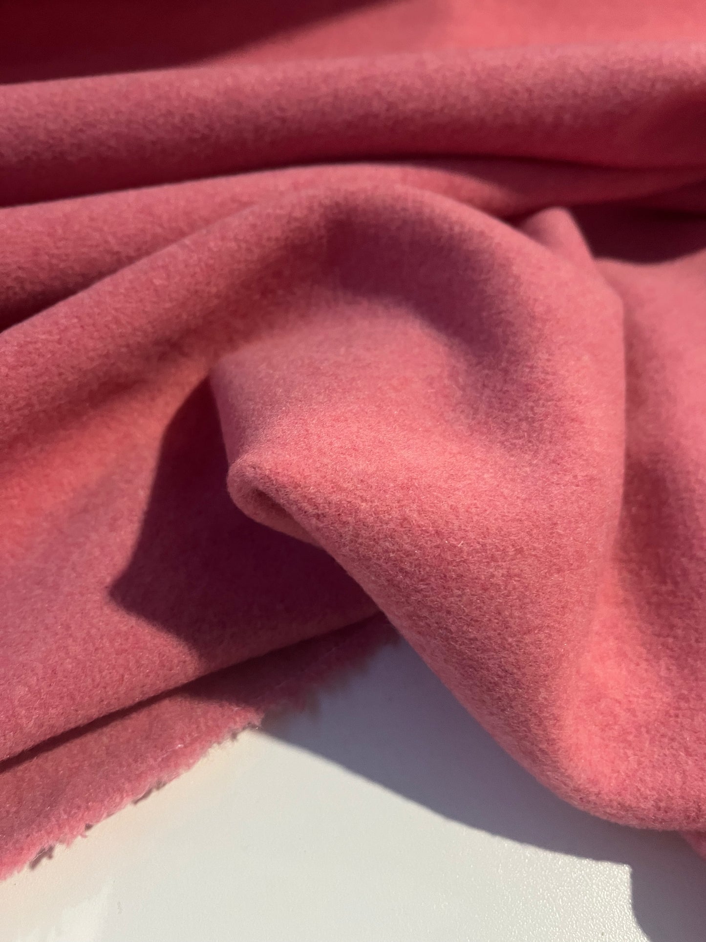 JACKIE 004 boiled wool baby pink