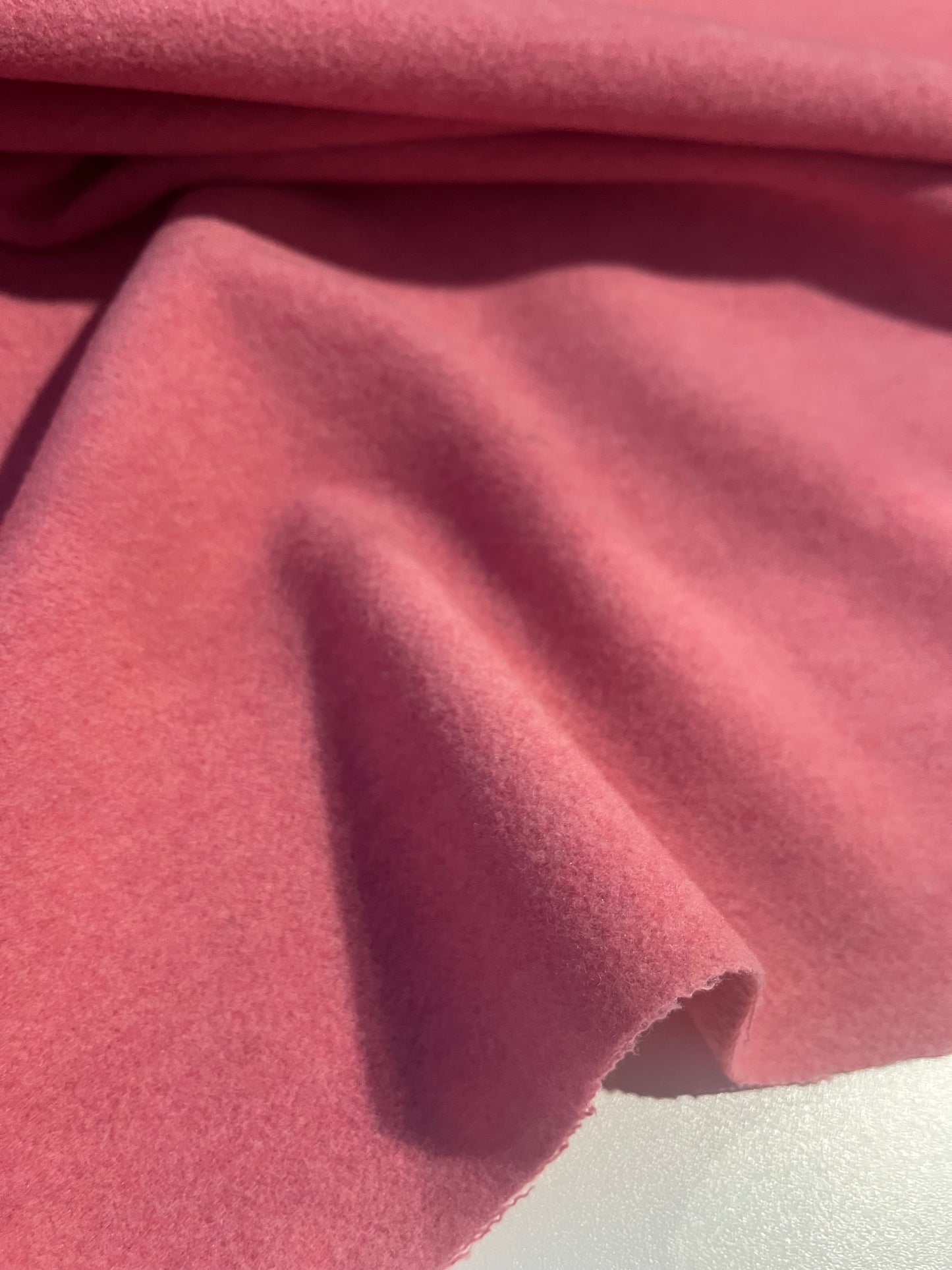 JACKIE 004 boiled wool baby pink