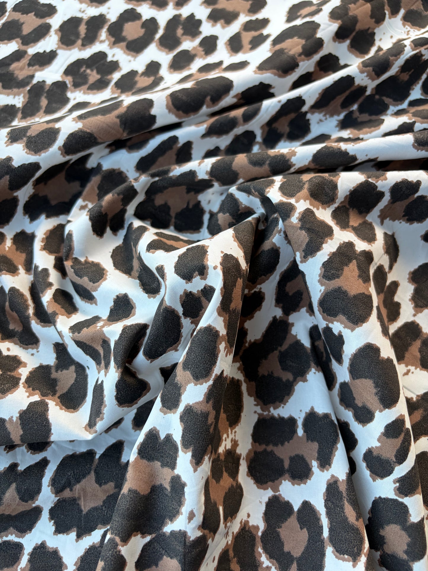 MARGE 047 cotton voile leopard print