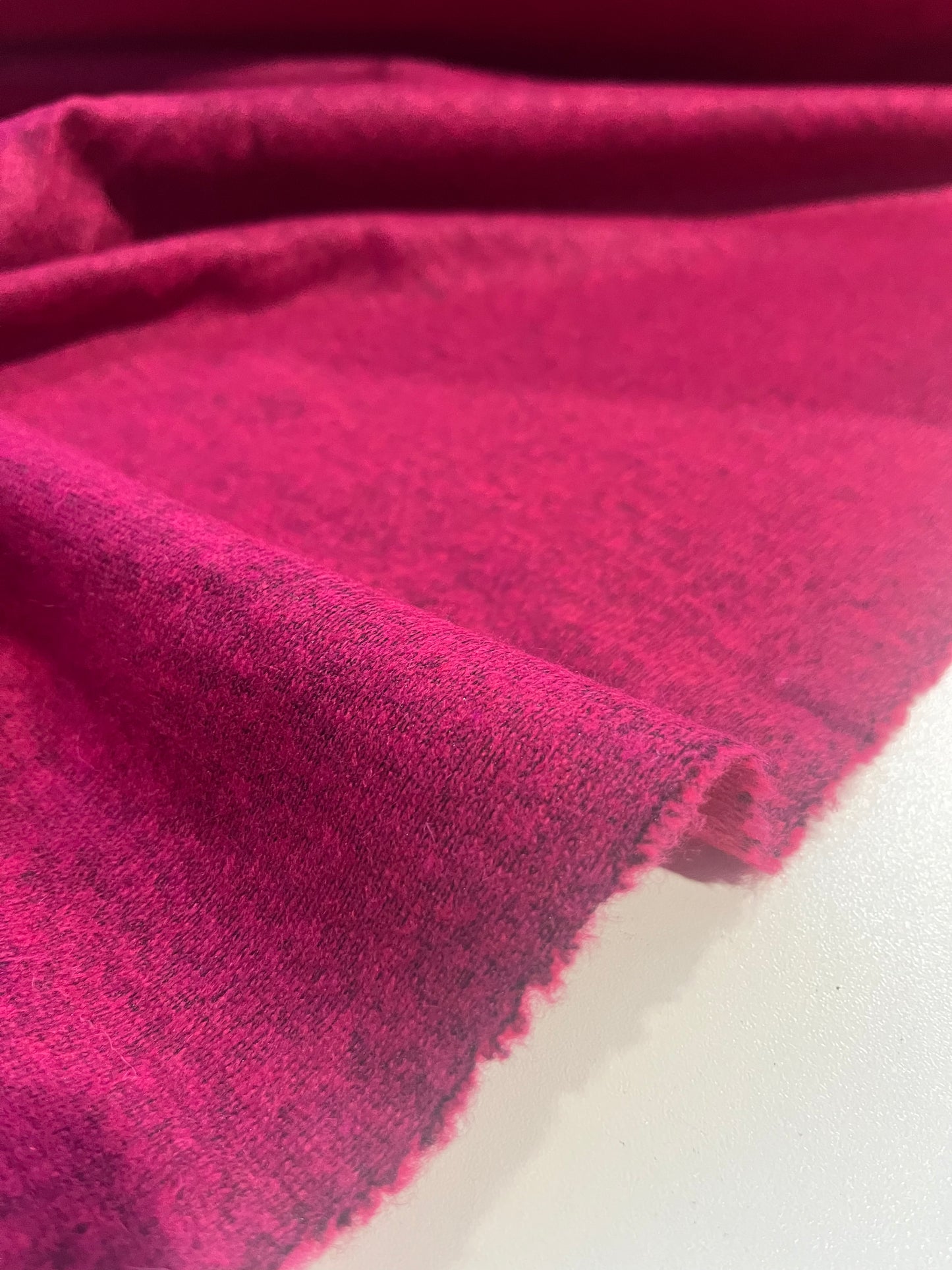 JACKIE 007 heavy wool jersey fuchsia