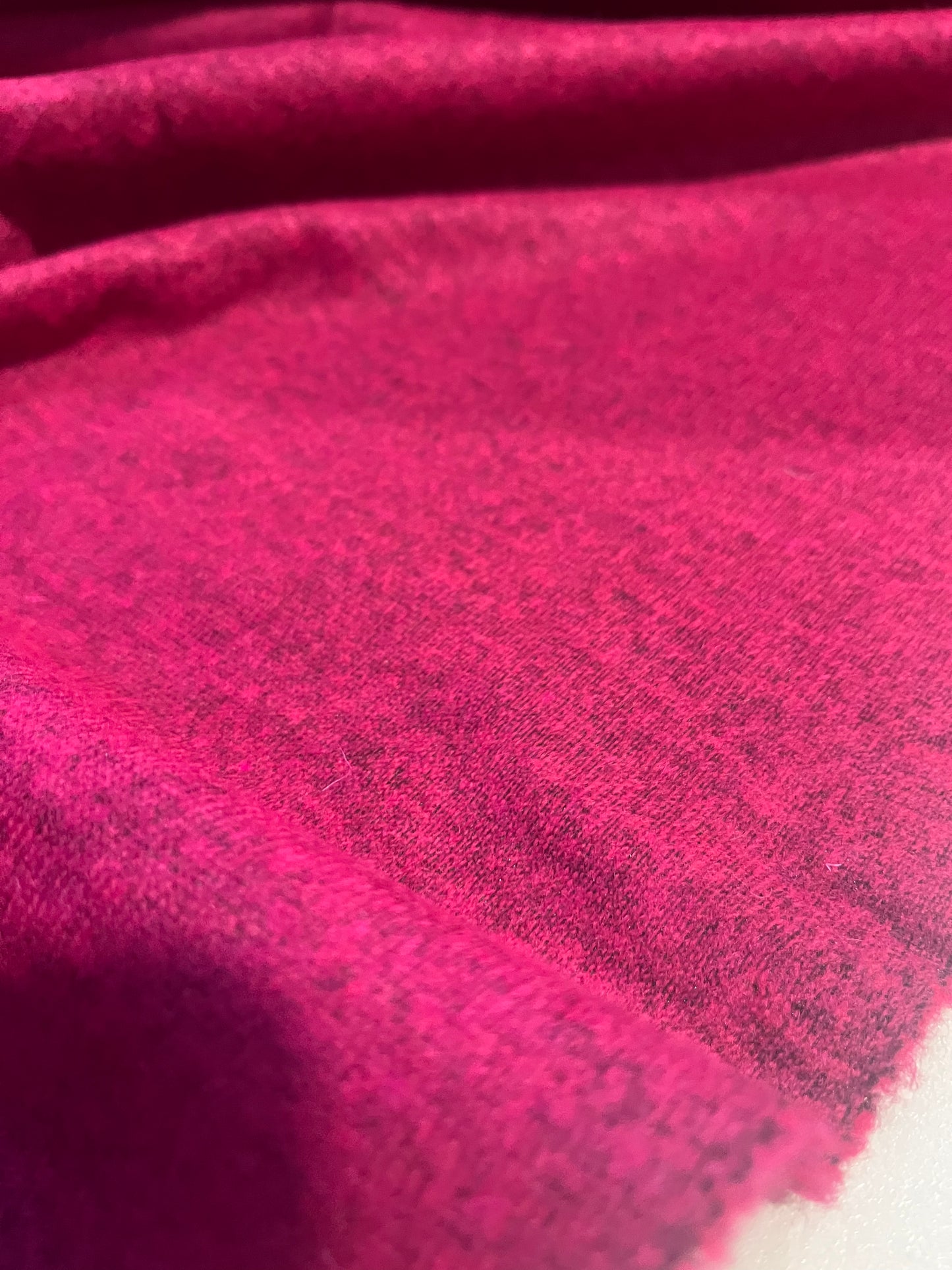 JACKIE 007 heavy wool jersey fuchsia