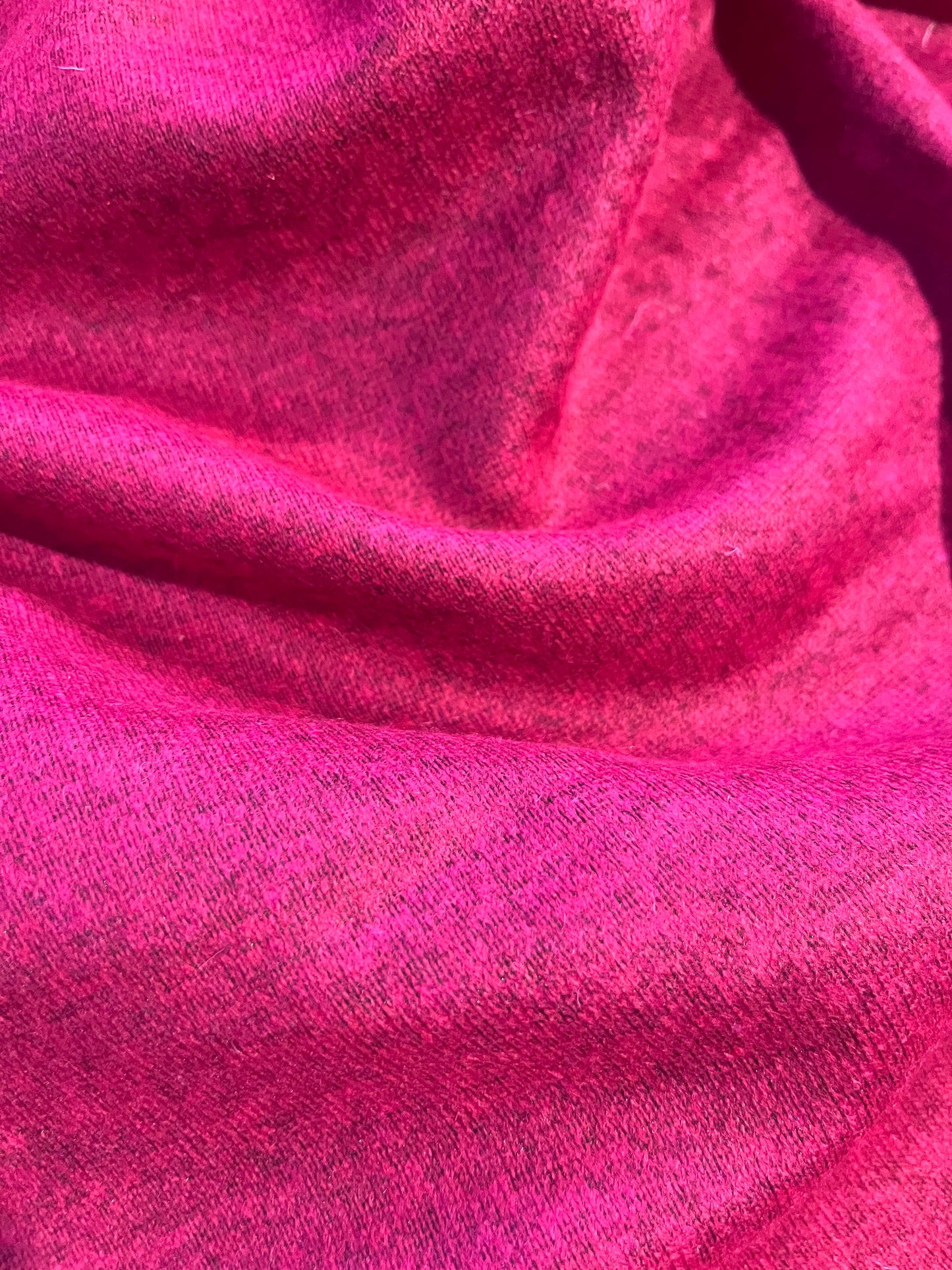 JACKIE 007 heavy wool jersey fuchsia