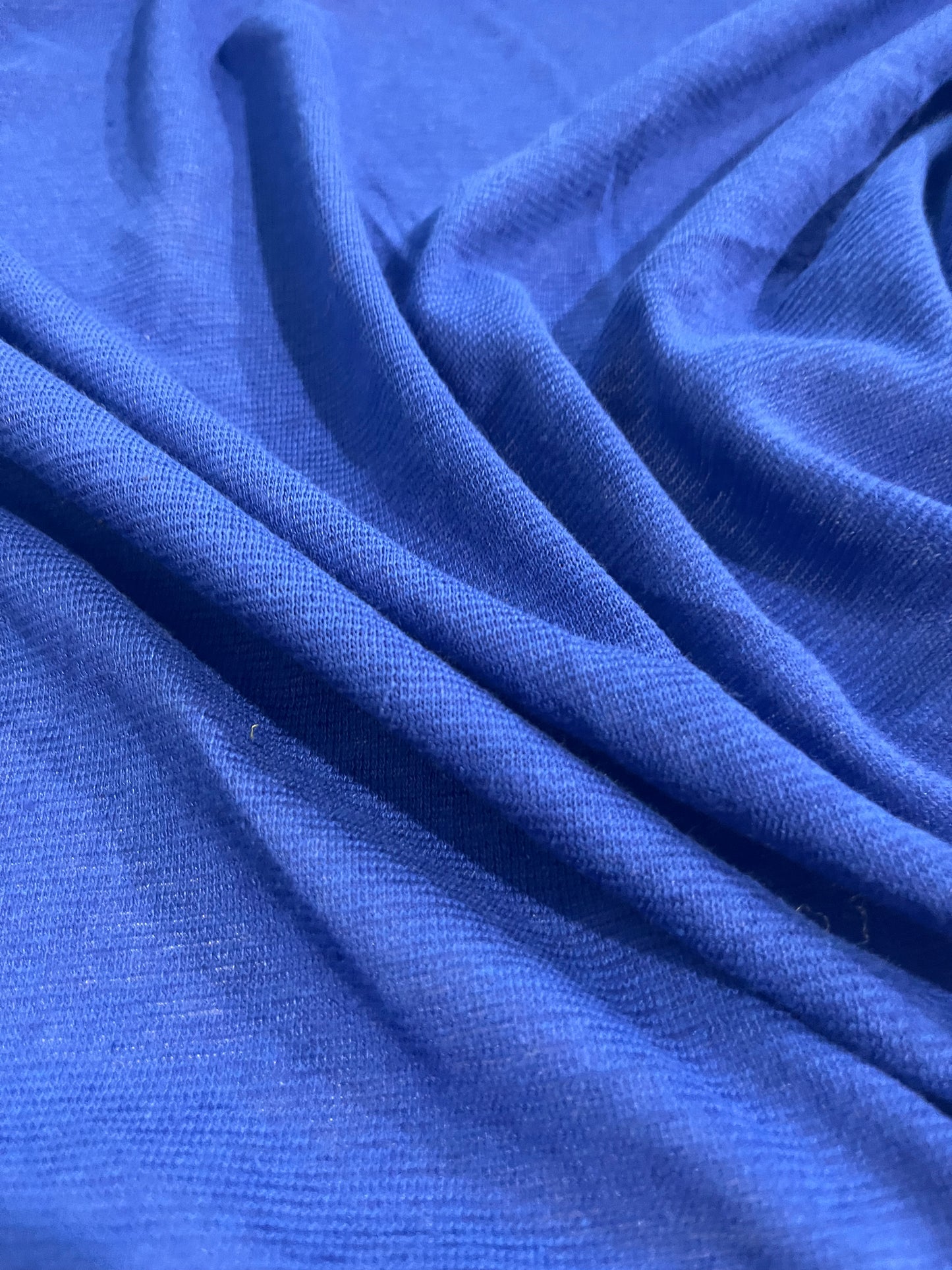 LOTTI 003 jersey linen/cotton electric blue