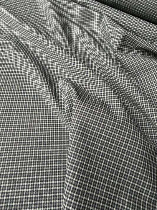 LORO 216 checkered stretch tailoring toile Loro Piana