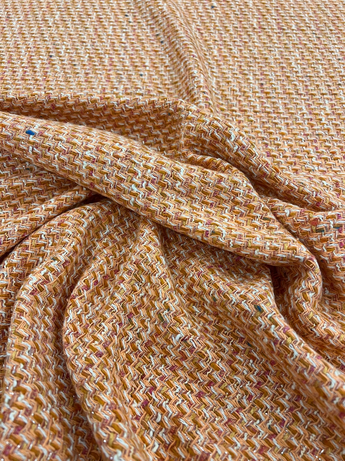 ZOE 002 chevron cotton Ch*nel style boucle