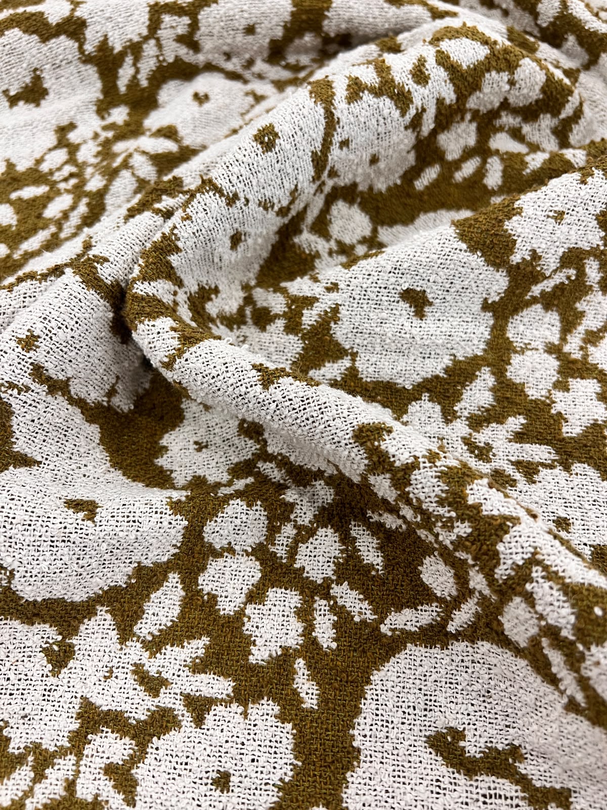 ZOE 003 floral design jacquard double face boucle