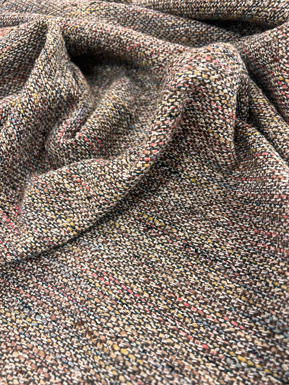 ZOE 066 multi-color bouclé tweed