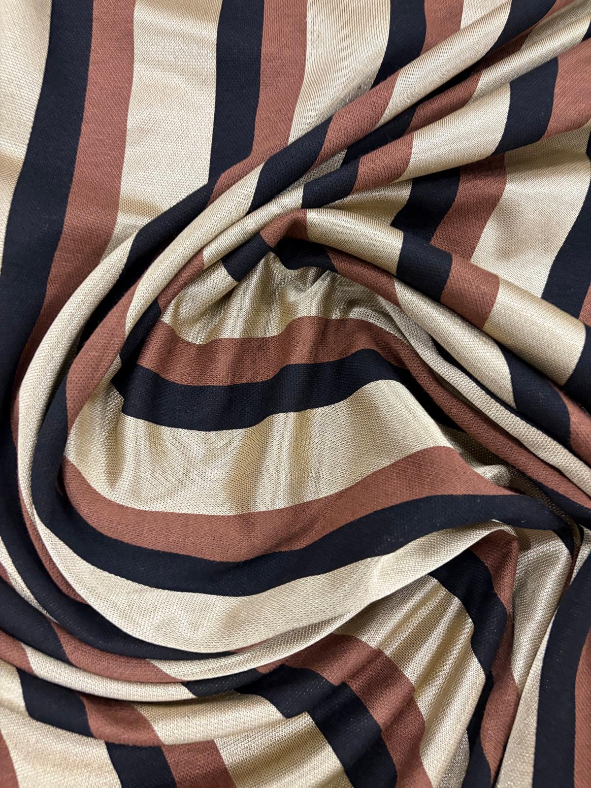 DRACO 004 knitted gold metallic stripe