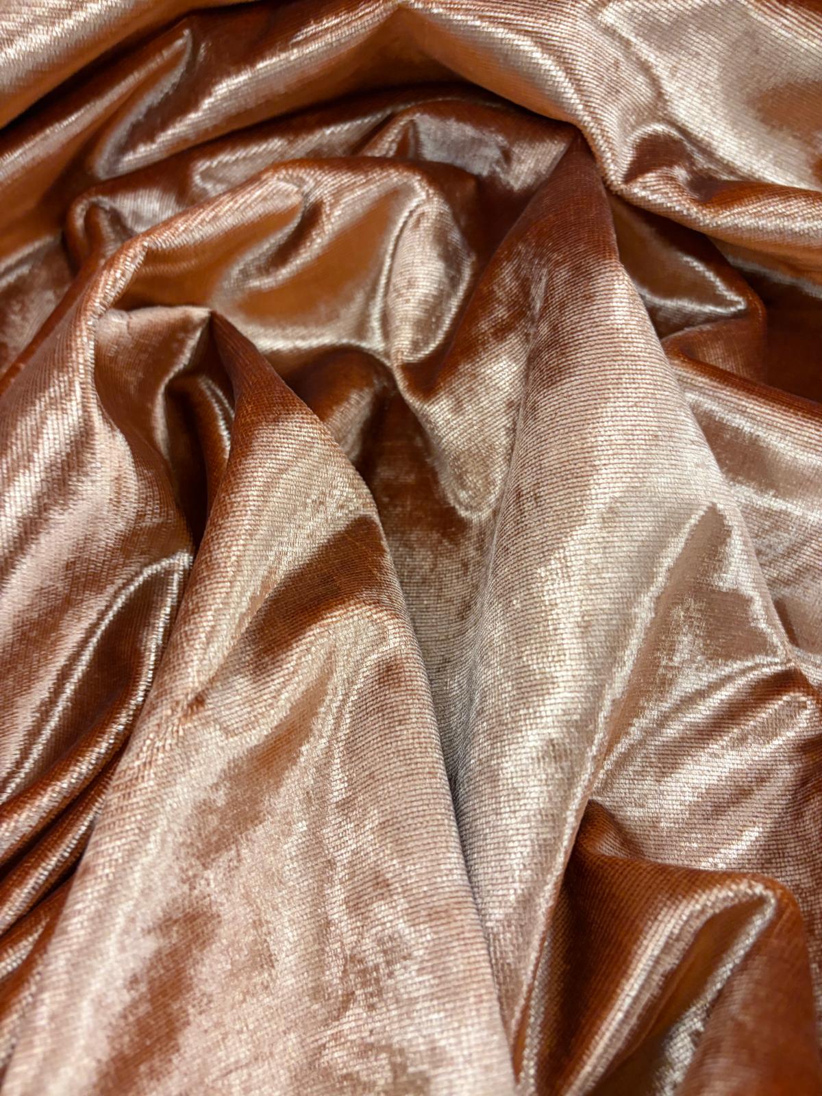 DRACO 015 heavy velvet saumon