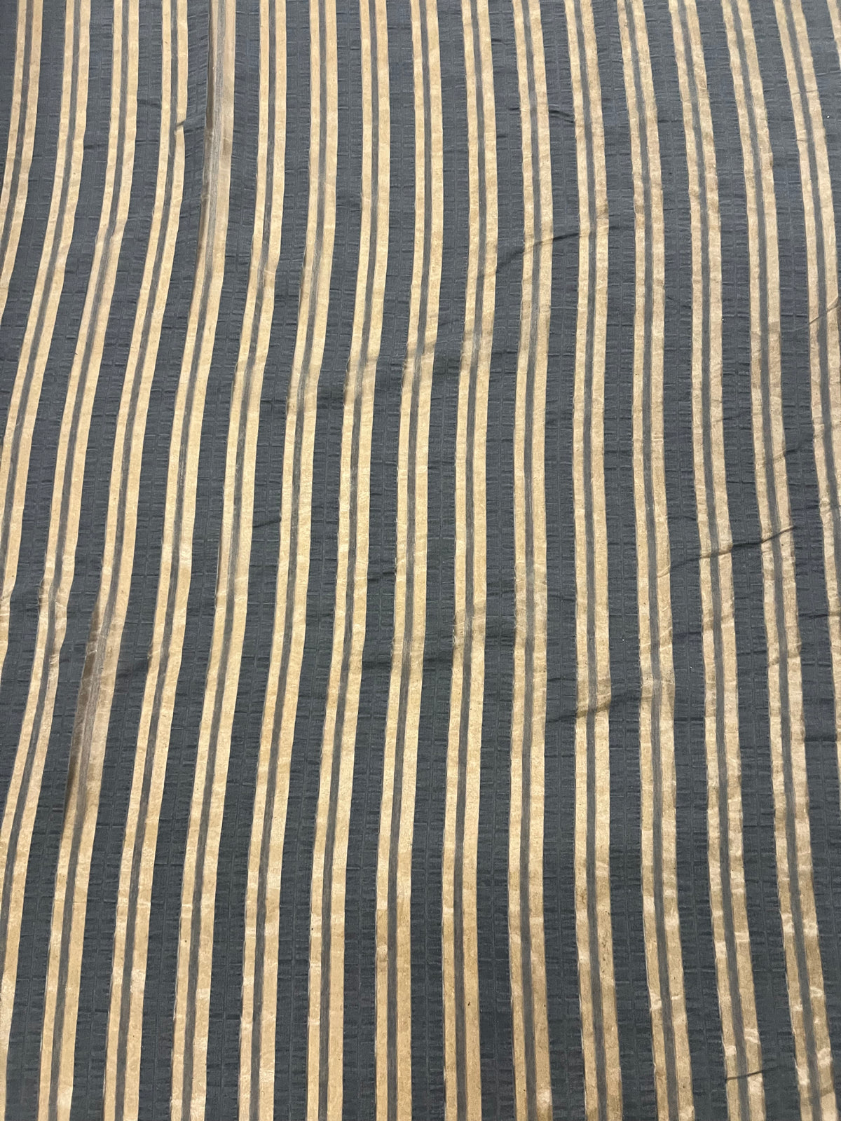 Enrique 029 striped semi transparent Cupro