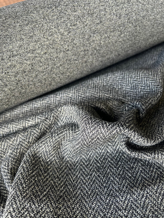 Wallet on diet 052 jersey jacquard herring on black/brown