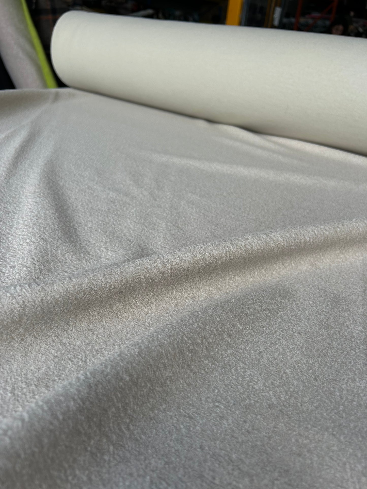 LISA 068 beige heavy boiled wool
