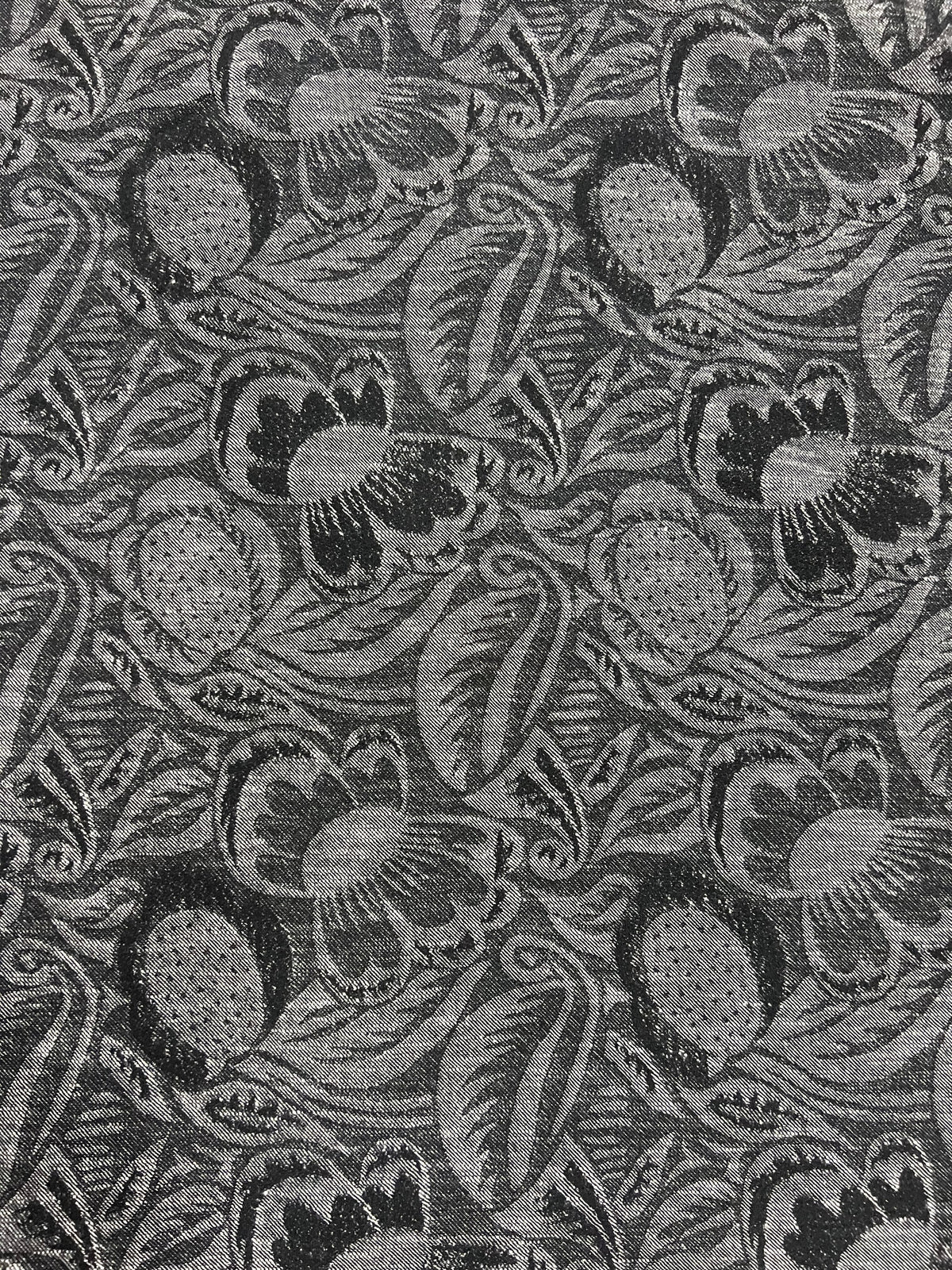 Enrique 015 bicolor jacquard black