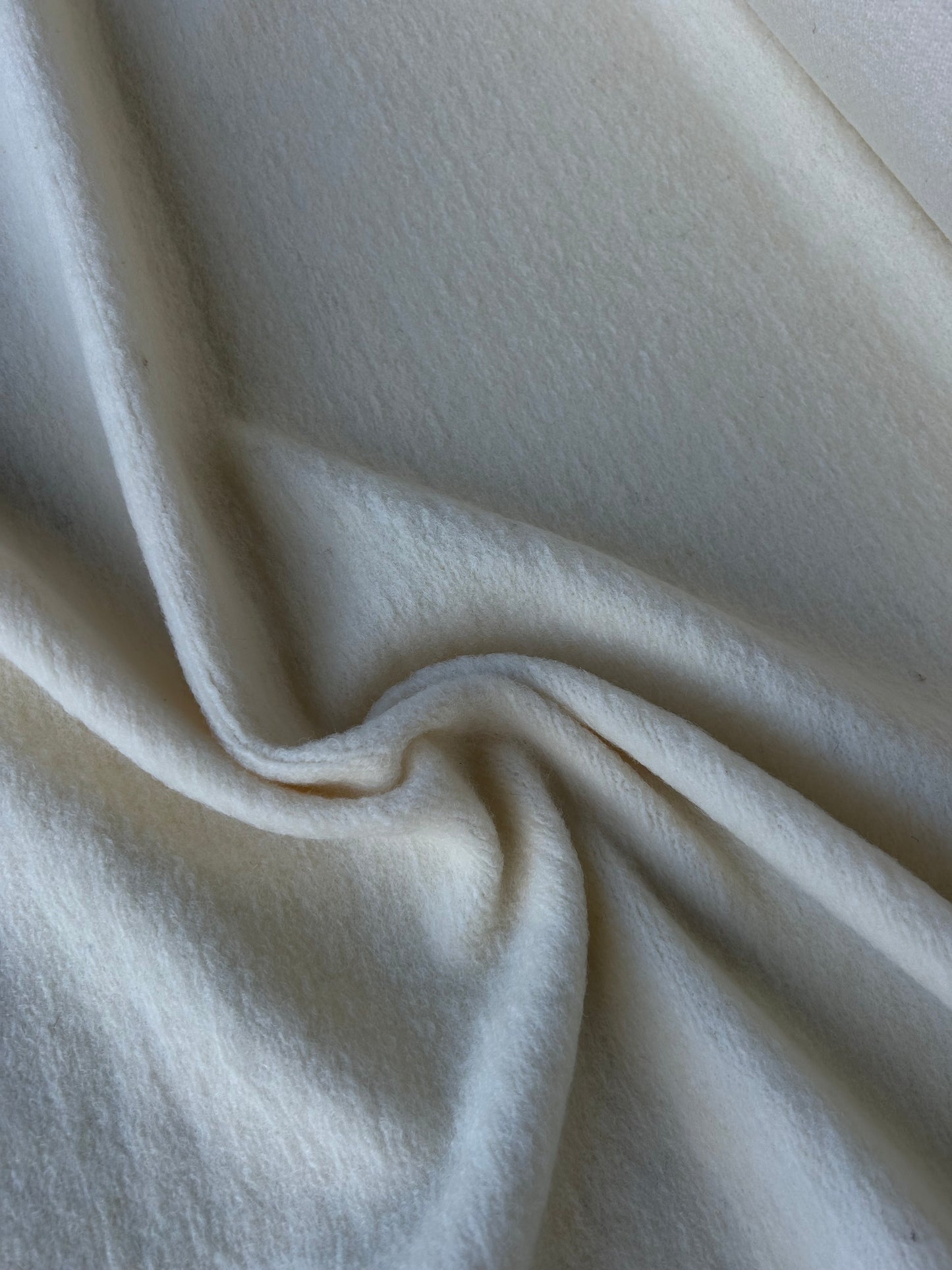 LISA 071 ecru heavy boiled wool