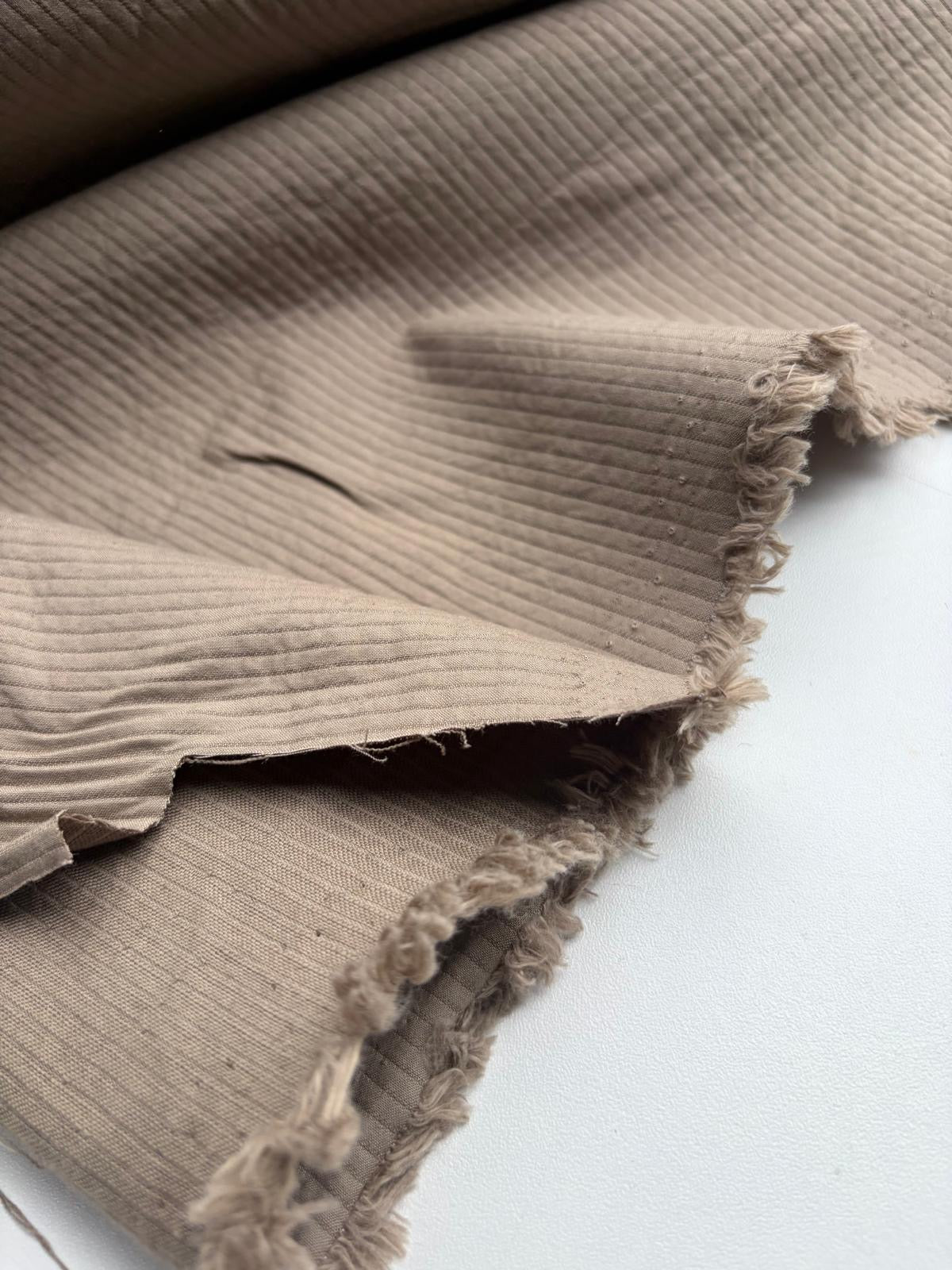 Dante 044 heavy cotton papertouch fancy weaving sand