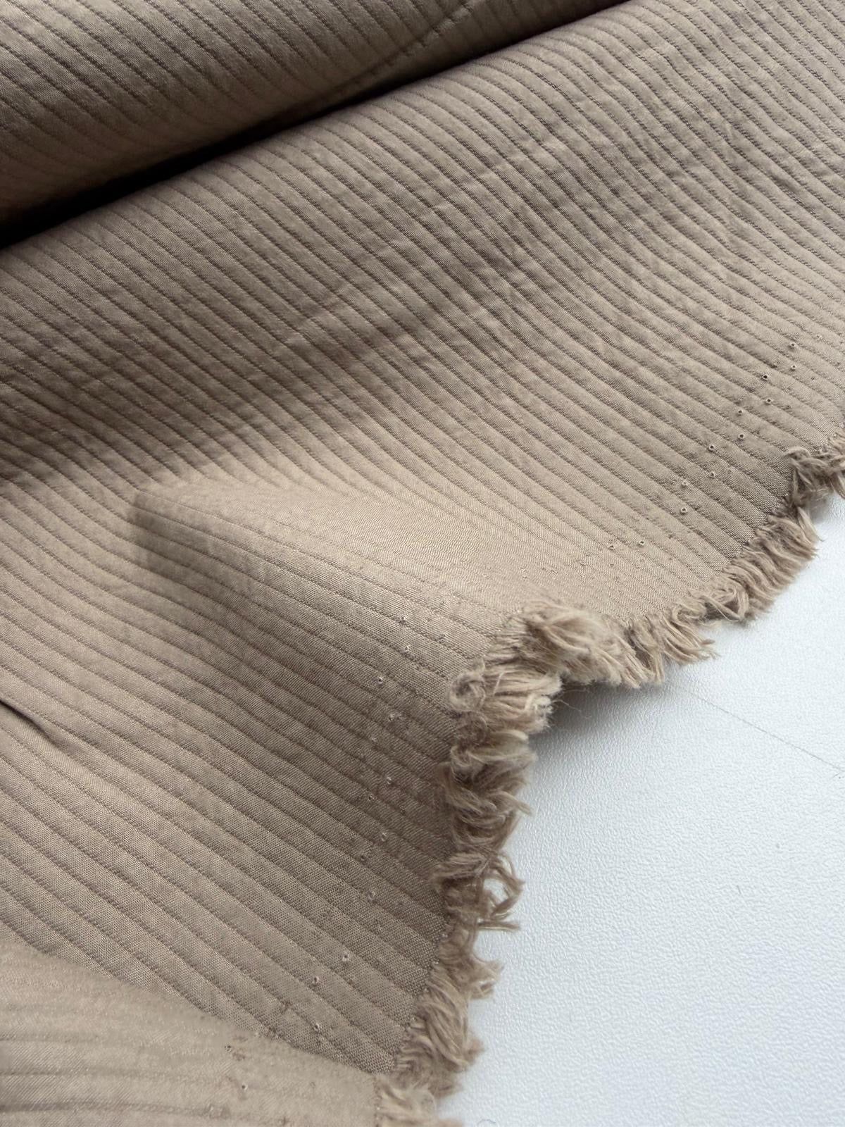 Dante 044 heavy cotton papertouch fancy weaving sand