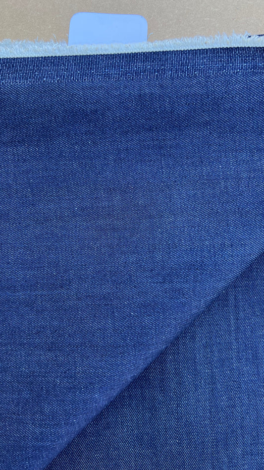 JACOB 1064 light denim twill stretch dark indigo