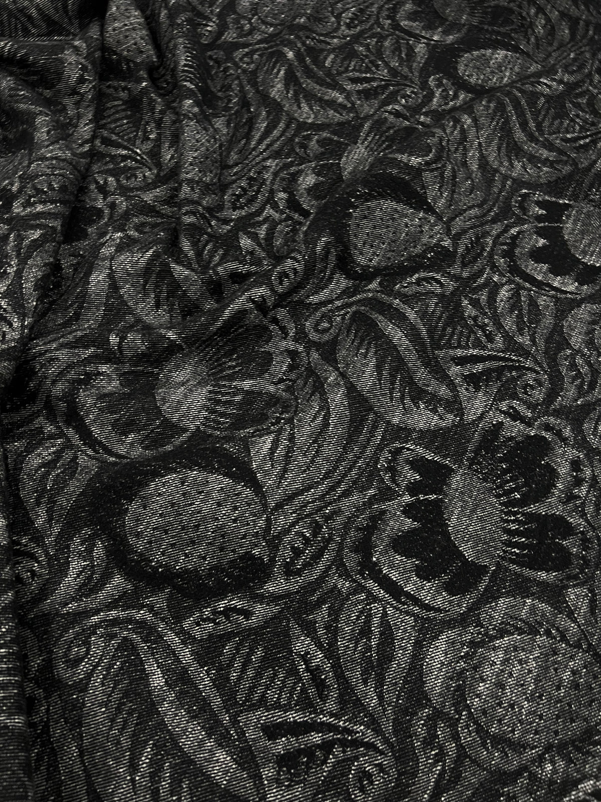 Enrique 015 bicolor jacquard black
