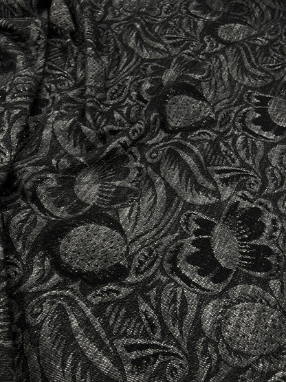 Enrique 015 bicolor jacquard black