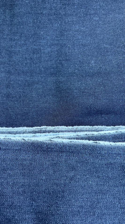JACOB 1061 heavy  twill denim black blue  no stretch