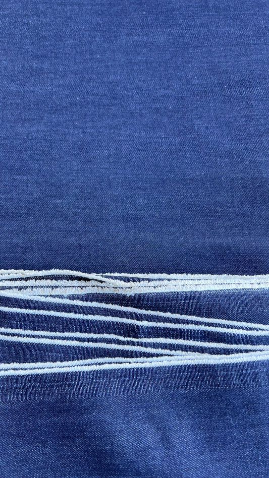 JACOB 1058 heavy  twill denim dark indigo no stretch