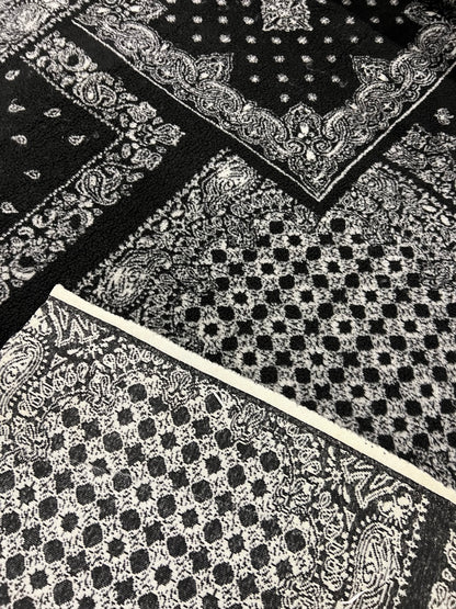 Enrique 028 Teddy bicolor bandana patchwork design