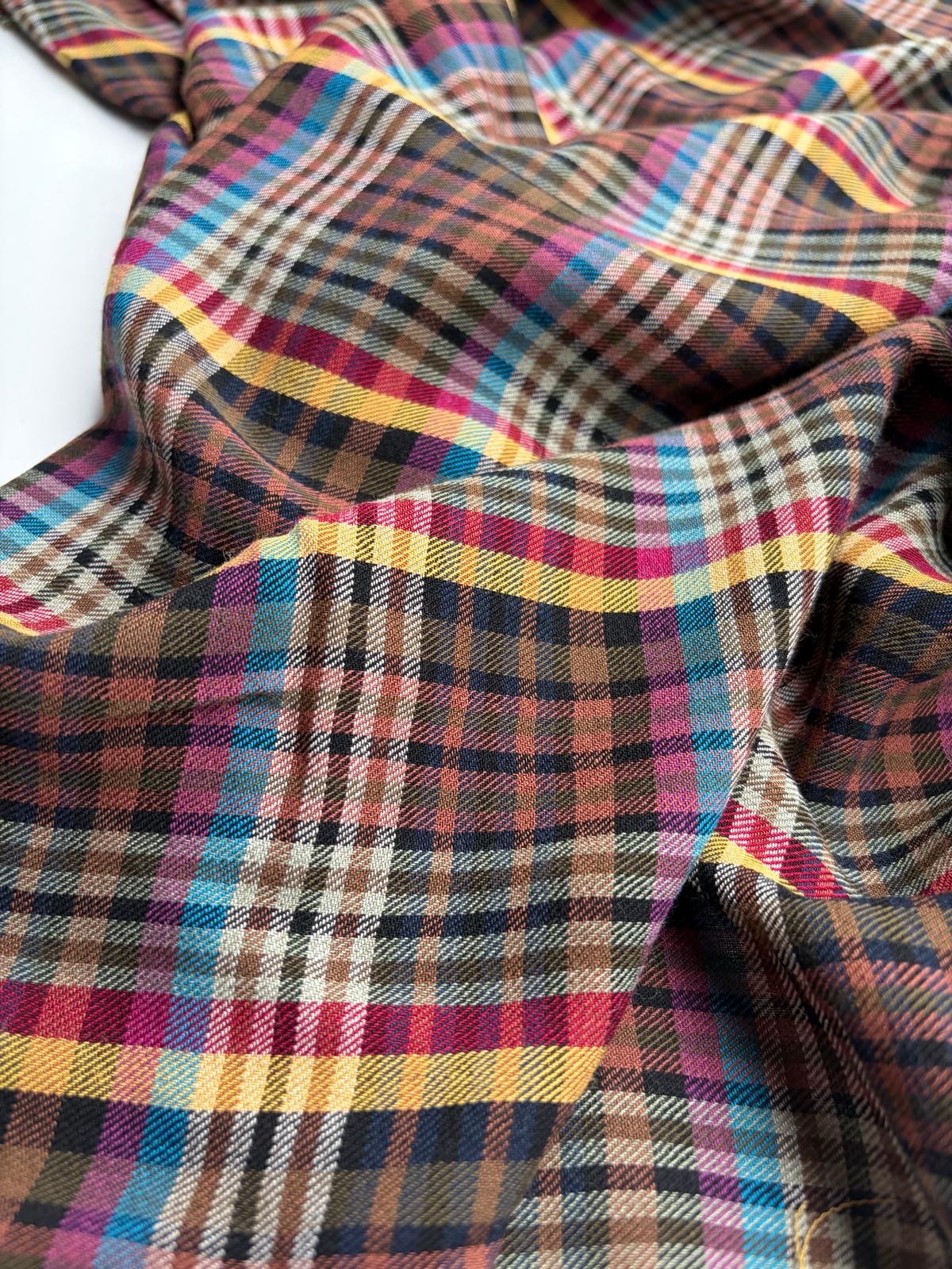 DANTE 048 cotton check multicolore
