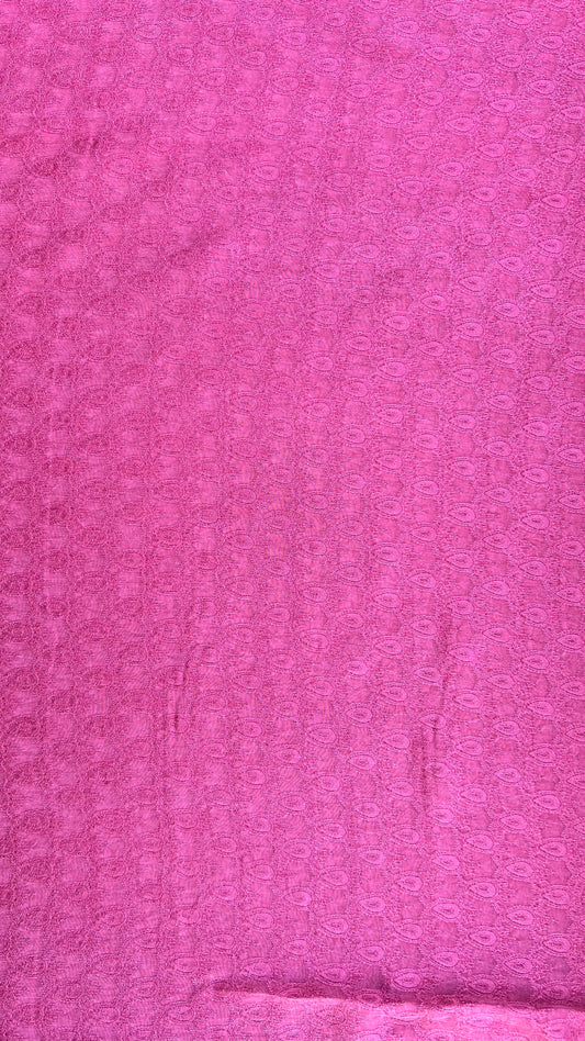 A01  CUPRO 032 washed cupro jacquard   dark red