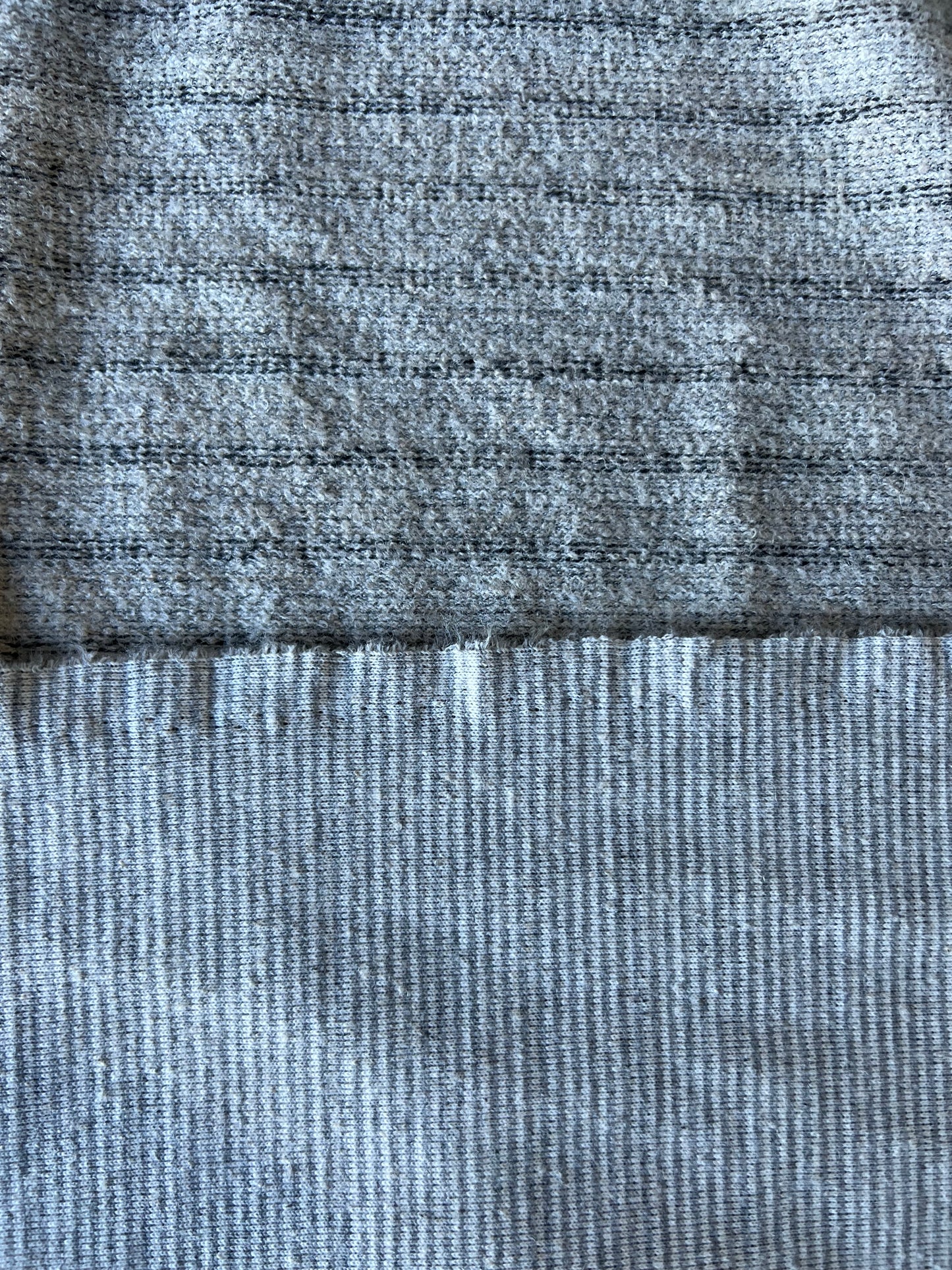 Wallet on diet 046 wool jersey stripes beige extra wide