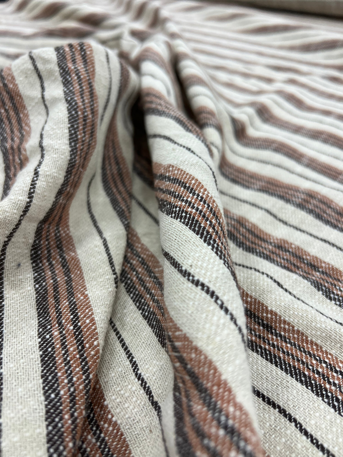 Enrique 022 colorwoven cotton irregular stripes