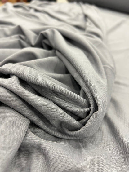 Enrique 013 viscose drape mid grey