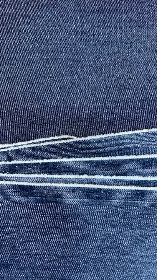 JACOB 1051 midweight twill denim  super stretch dark grey
