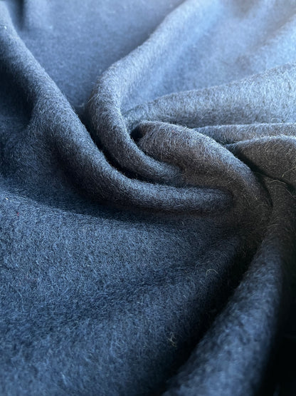LISA 019 boiled wool dark navy