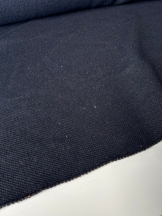 Wallet in diet 054 heavy wool tweed navy