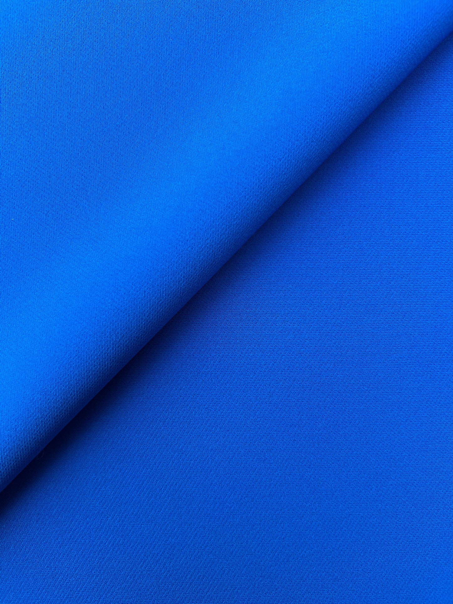 PREM10045 soft and compact royal blue twill Marina Rinaldi