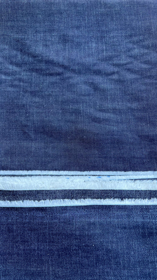 JACOB 1067 midweight twill  denim stretch blue black