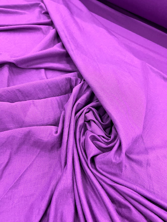 Enrique 023 viscose drape plum