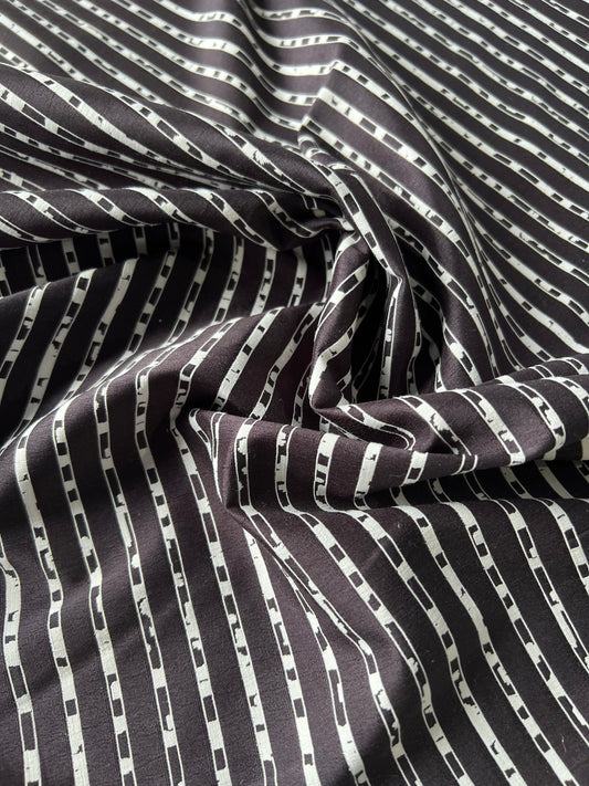 Wallet on diet 029 cotton stretch jacquard black /white