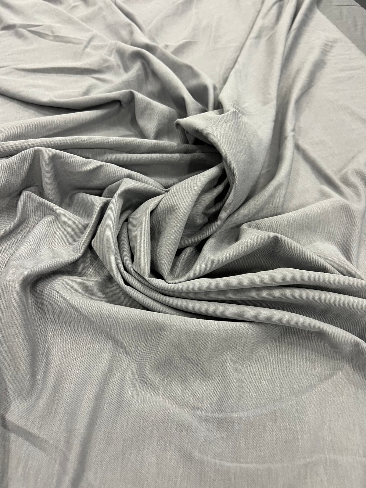 Enrique 013 viscose drape mid grey