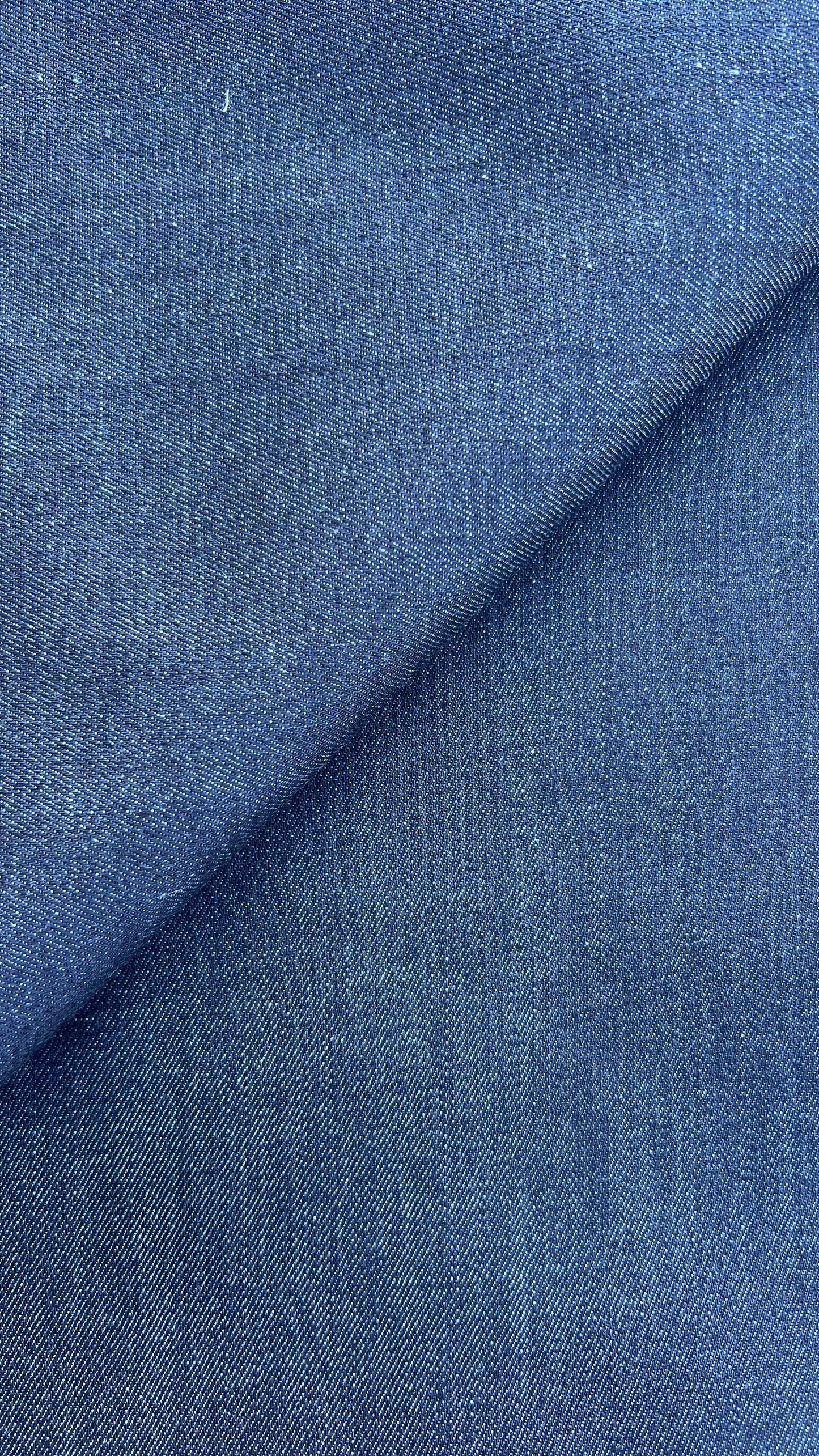 JACOB 1063 midweight twill denim stretch dark indigo