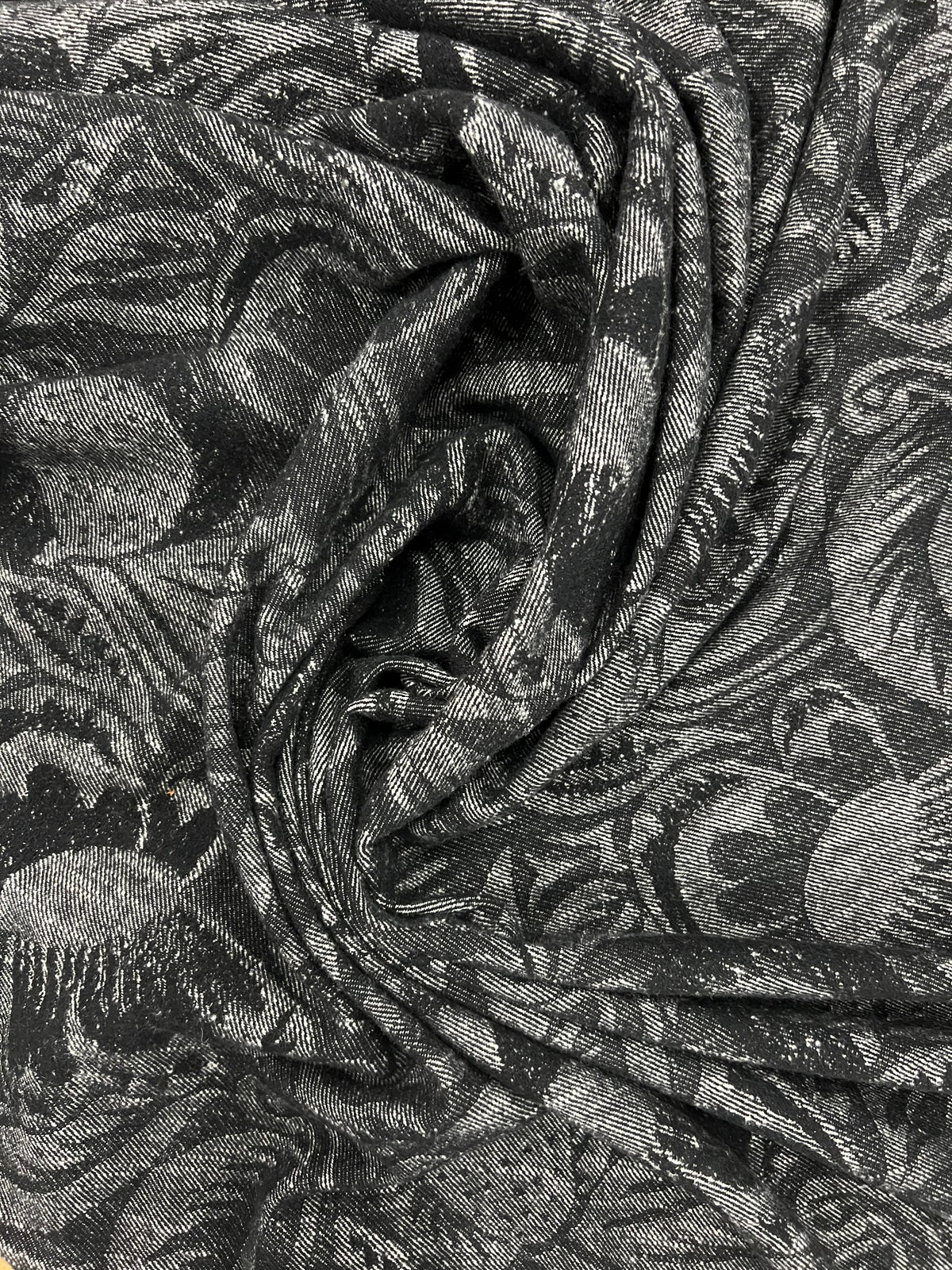 Enrique 015 bicolor jacquard black