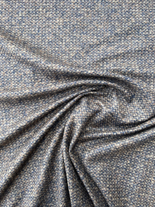 Gustave 007 Wool jersey small tweed brown/beige/blue