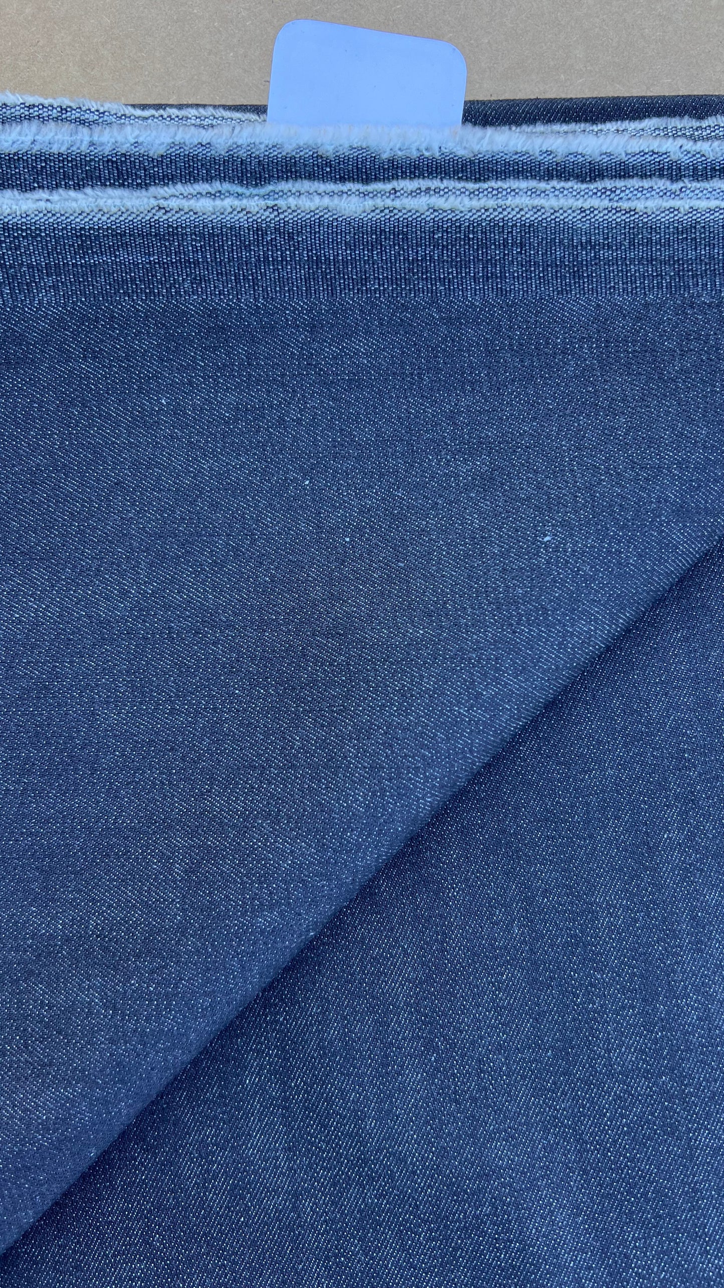 JACOB 1061 heavy  twill denim black blue  no stretch