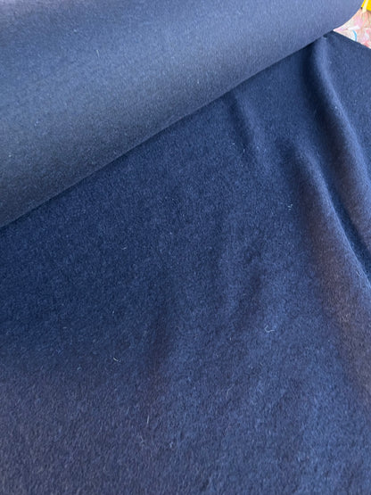 LISA 019 boiled wool dark navy