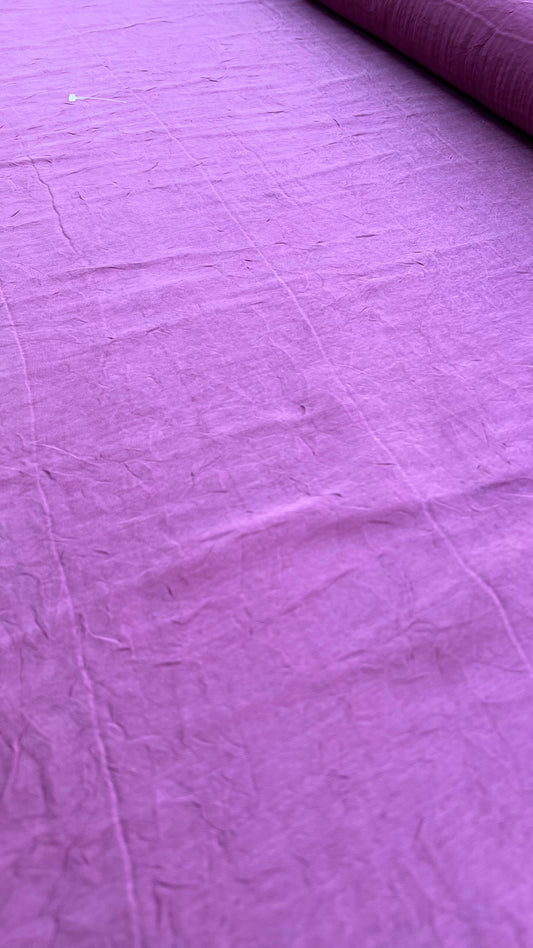 A01 CUPRO 022 washed cupro violet