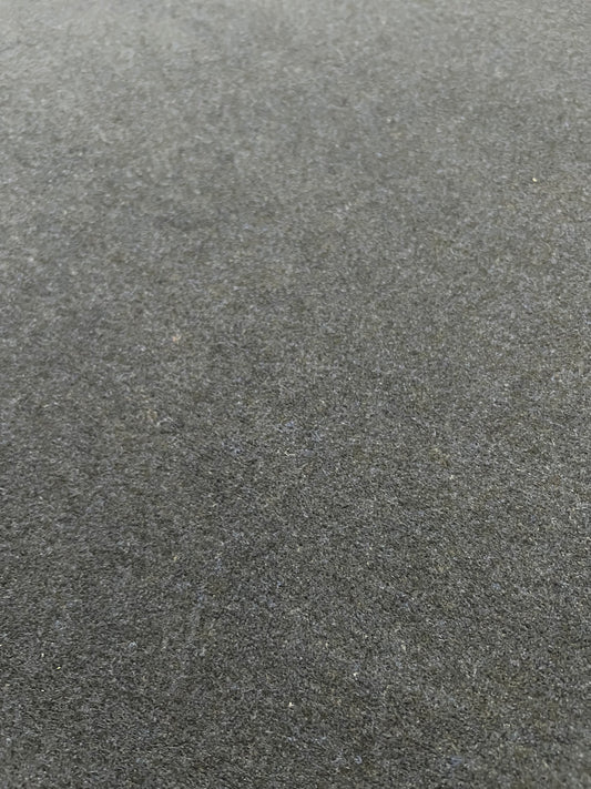 Flip side 026 blue/black wool double face navy