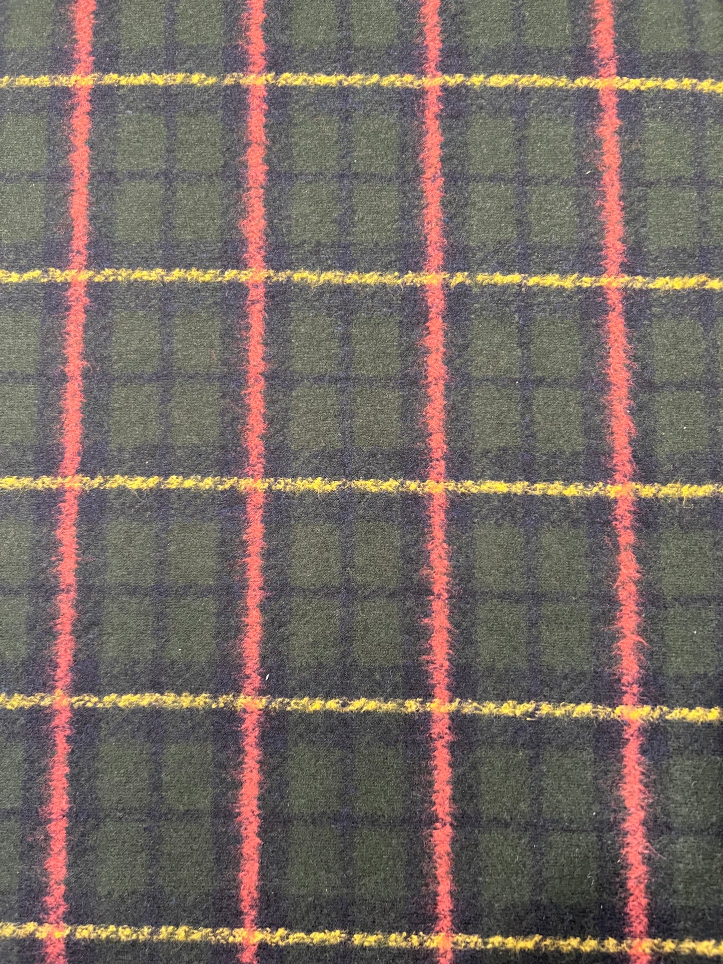 Flip side 027 tartan check double face navy