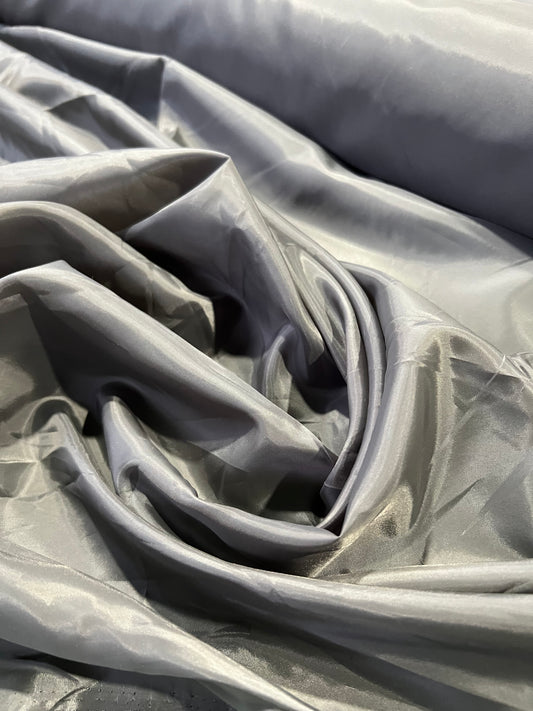 Lining twill silver grey